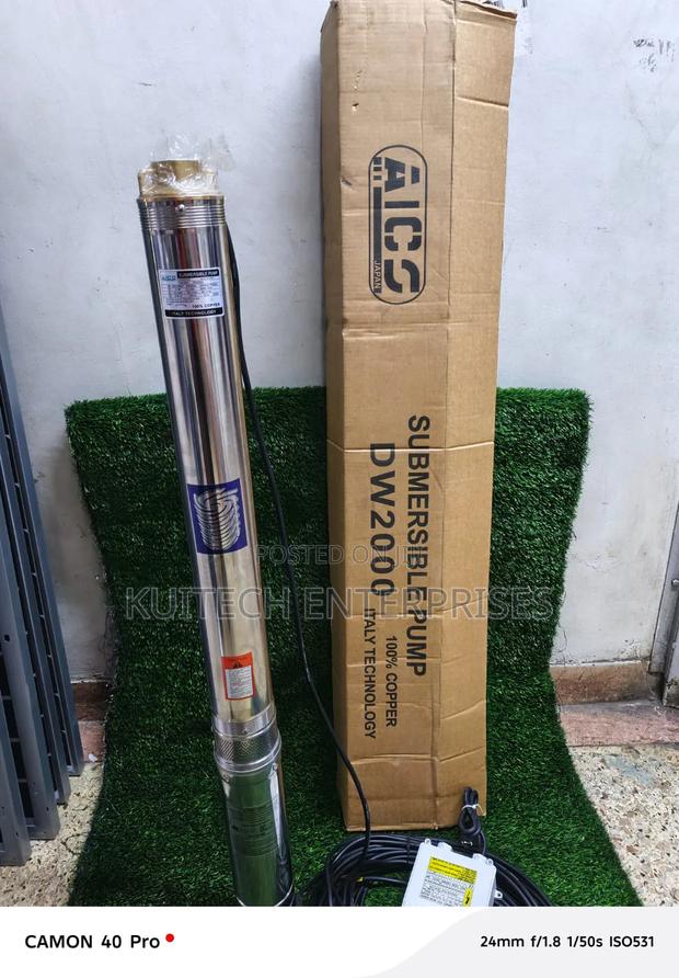 210m Electric Submersible Pump/ Aico 2hp Deep Well Submersible Pump