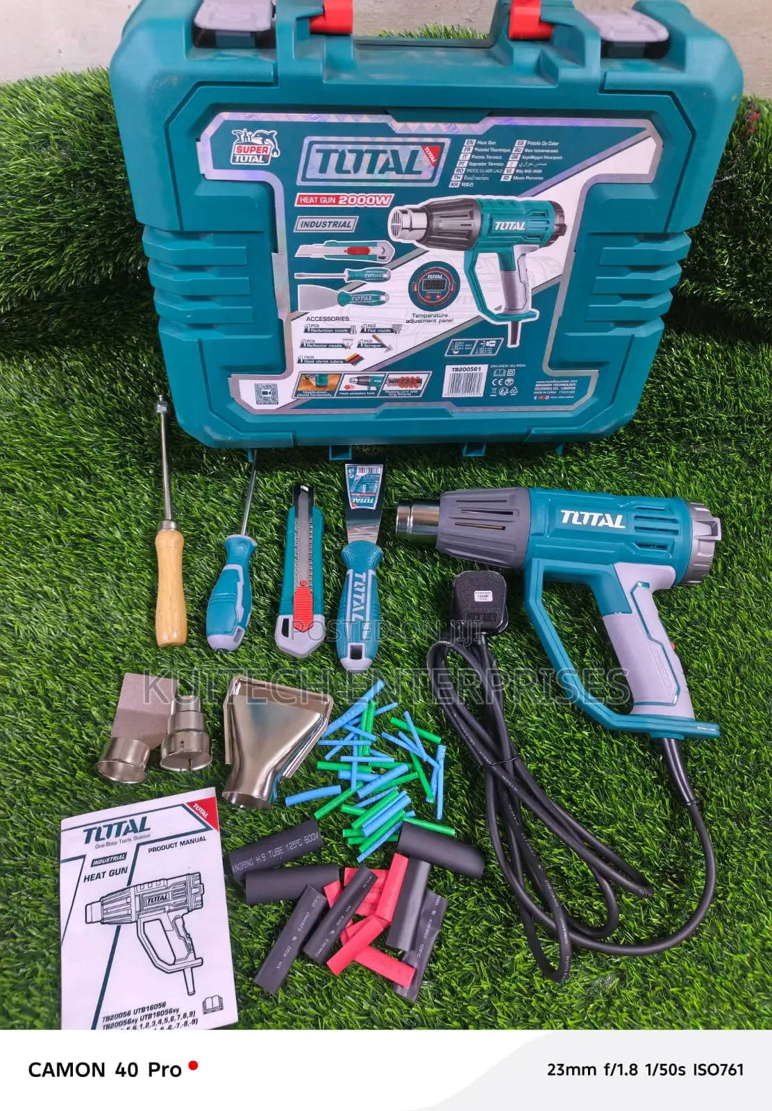 Industrial Total Heat Gun/ Electric 2000w Heat Gun With LCD