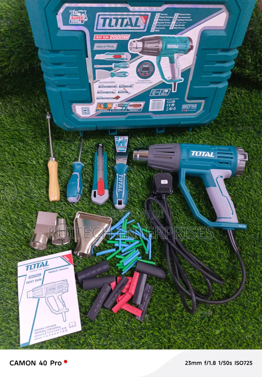 LCD Total Heat Gun/ 2000w Electric Heat Gun