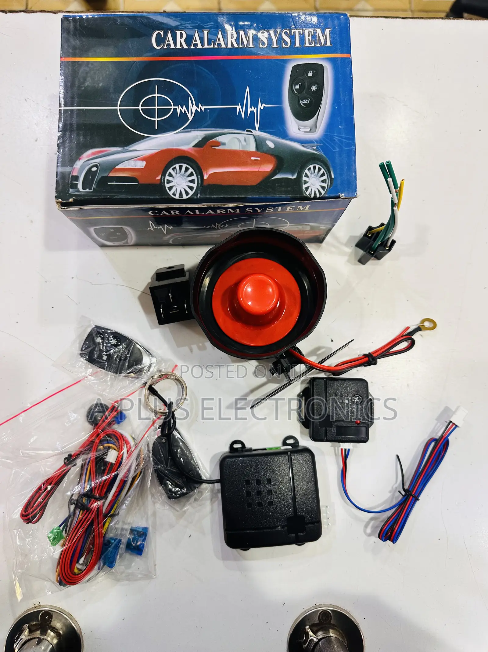 Car Alarm System With Cut Out V200 – Advanced Vehicle Security