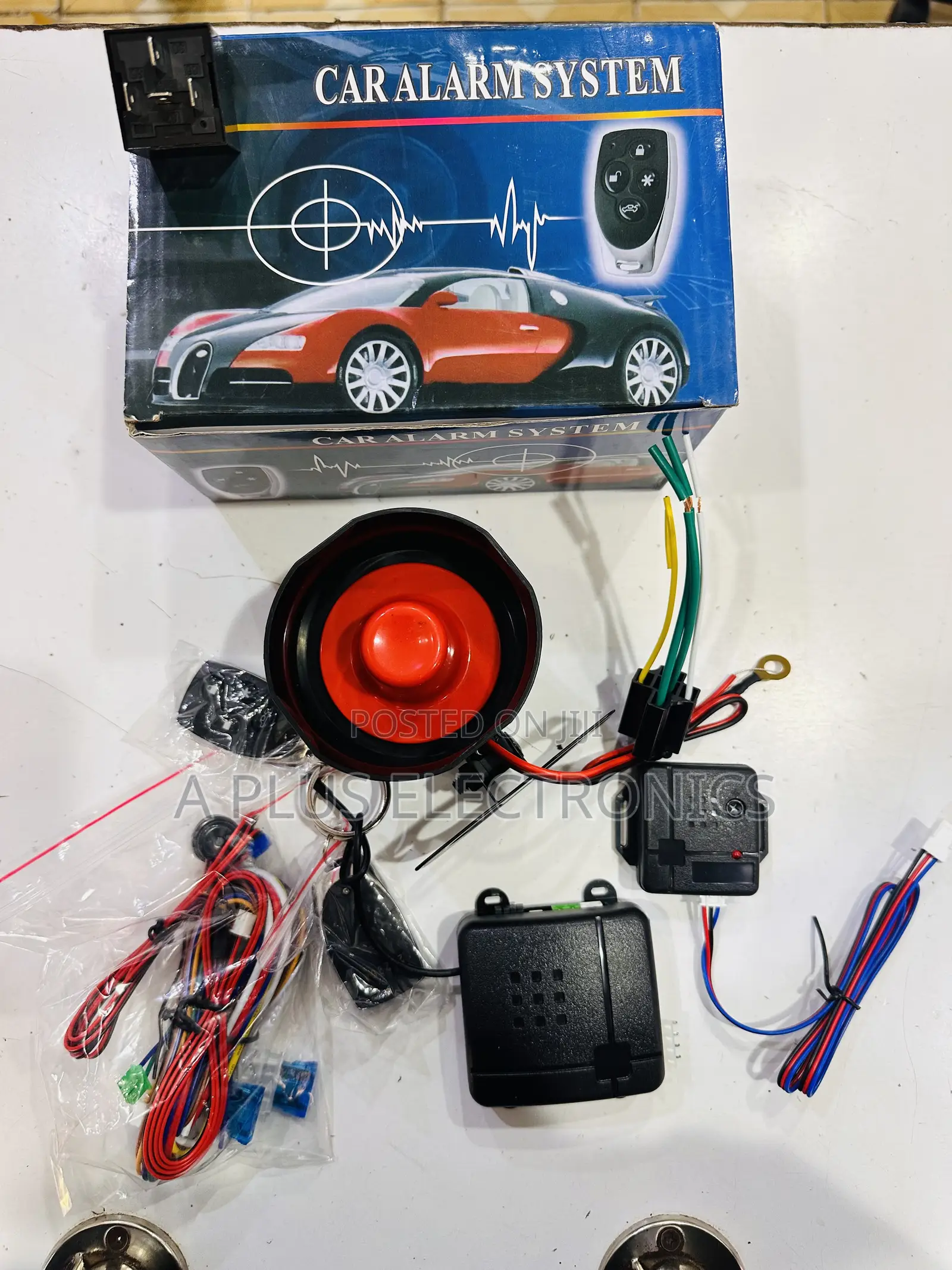 Car Alarm System With Cut Out V200 – Anti-Theft Protection