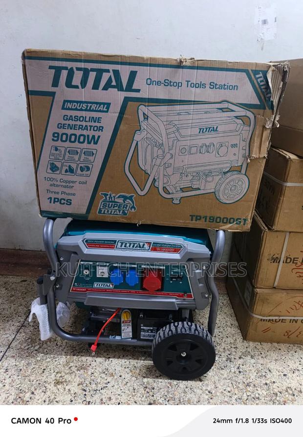 Gasoline 9.0kva Three Phase Generator Machine/ Total Generator - thumbnail 2