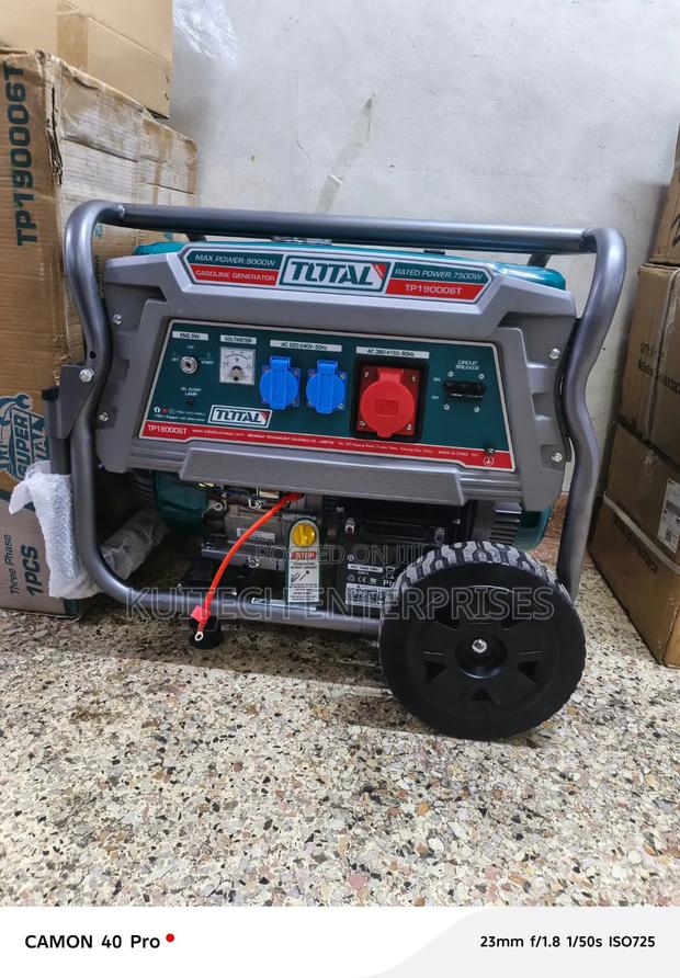 Gasoline 9.0kva Three Phase Generator Machine/ Total Generator - thumbnail 3