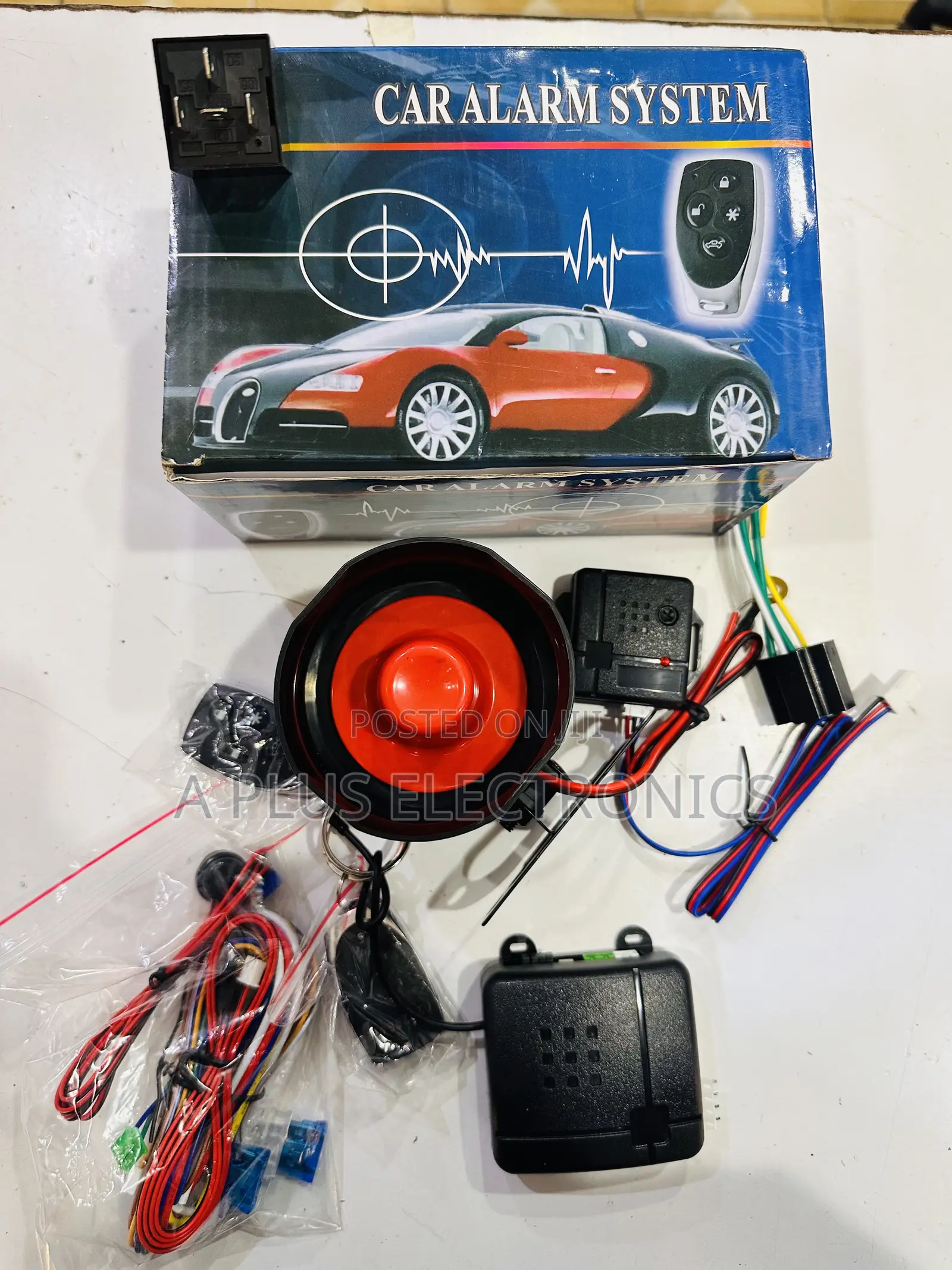 Car Alarm System With Cut Out V200 – Premium Car Alarm