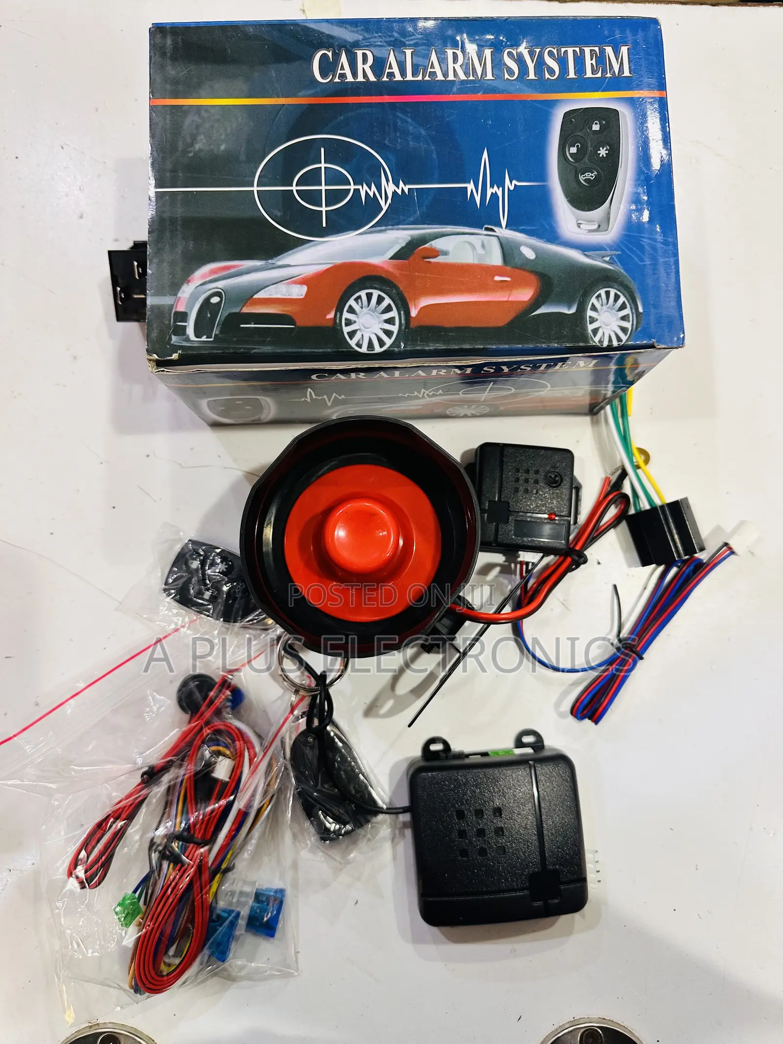 Car Alarm System With Cut Out V200 – Premium Car Alarm