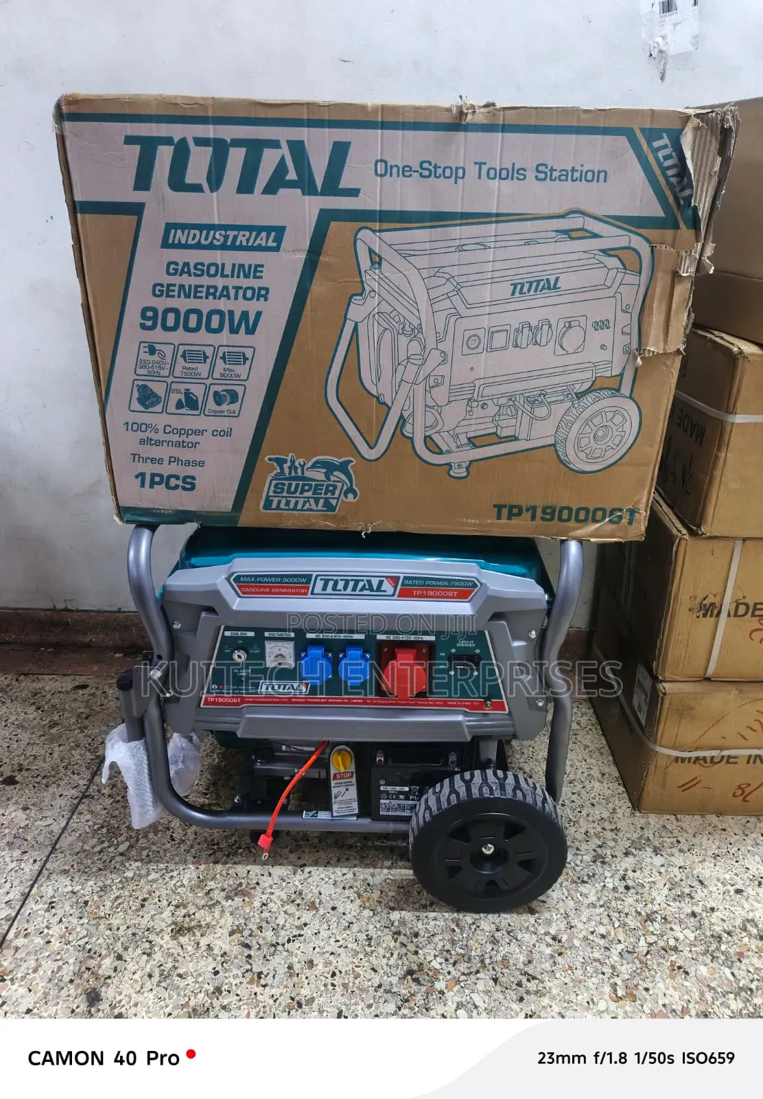Total Three Phase Generator/ 9.0kva Industrial Generator 9000w