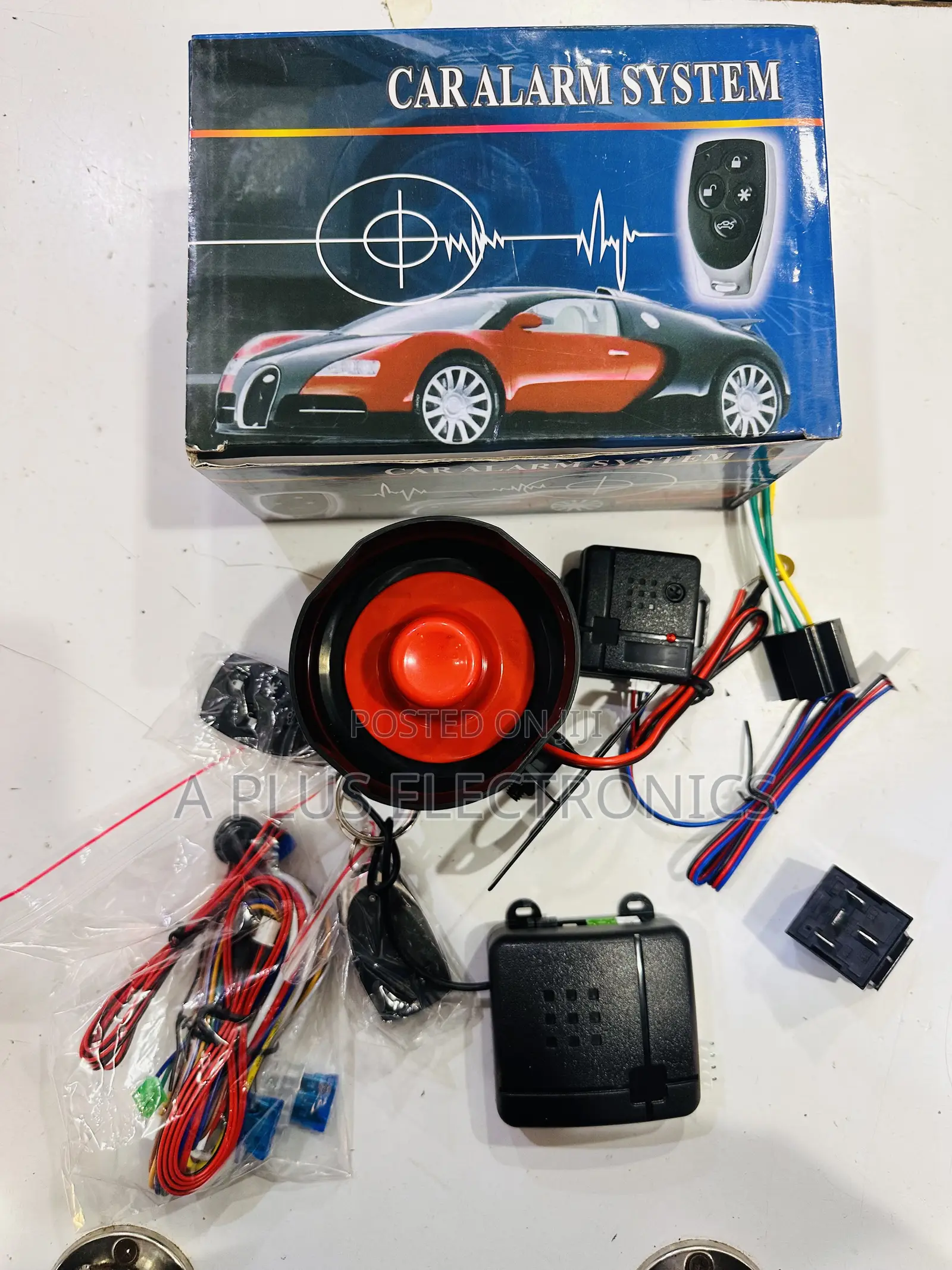 Car Alarm System With Cut Out V200 – Essential Vehicle Safety