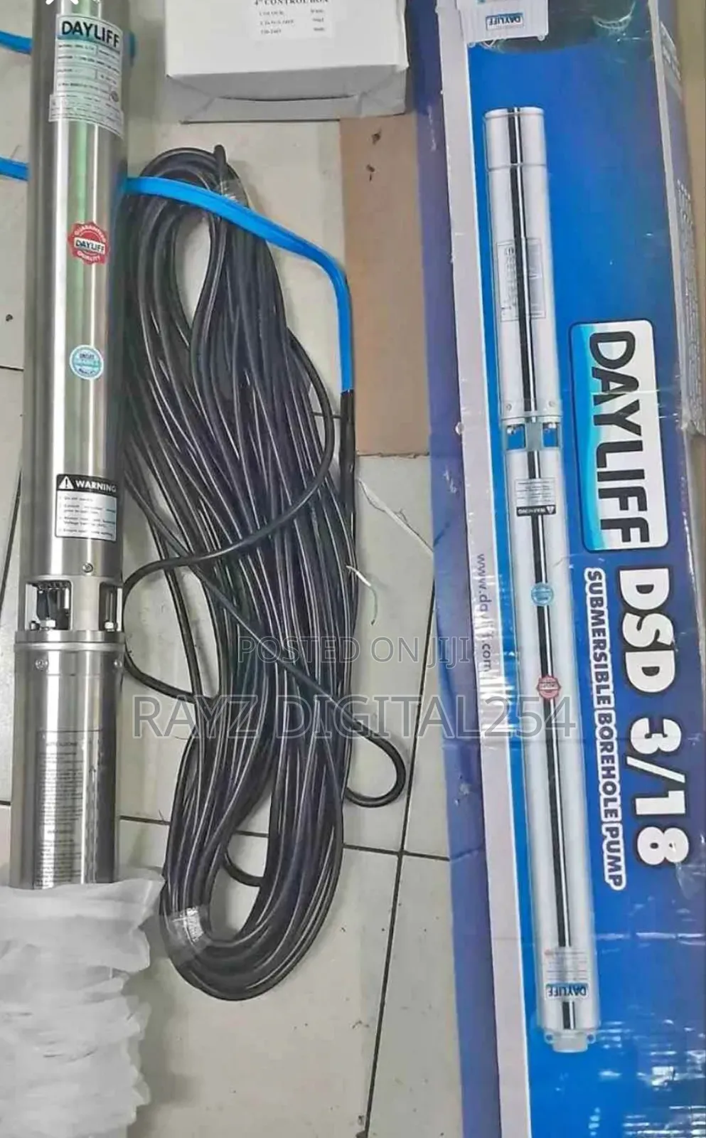 Dayliff Submersible Water Pump 3/18