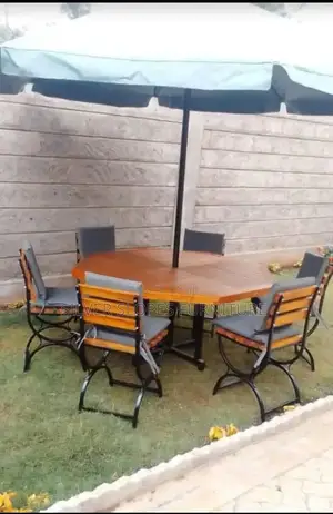 6- Seater Mahogany Garden Tables Sets.
