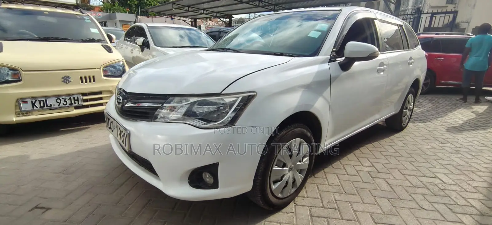 Toyota Corolla Fielder 2015 White