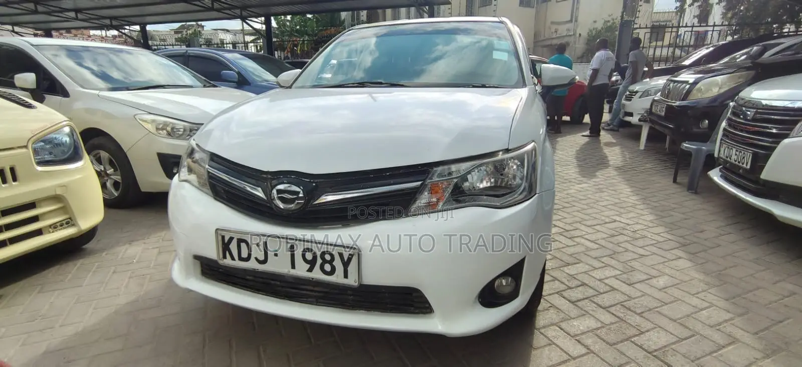 Toyota Corolla Fielder 2015 White