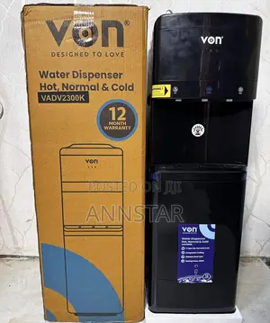 Von Water Dispenser 3 Taps Hot, Normal and Cold
