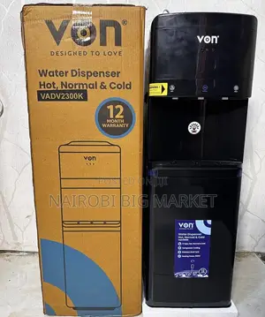 Von Water Dispenser 3 Taps Hot, Normal and Cold
