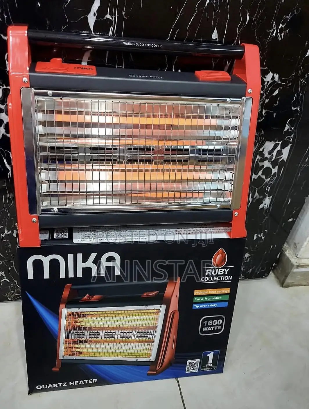 Mika Quartz Room Heater