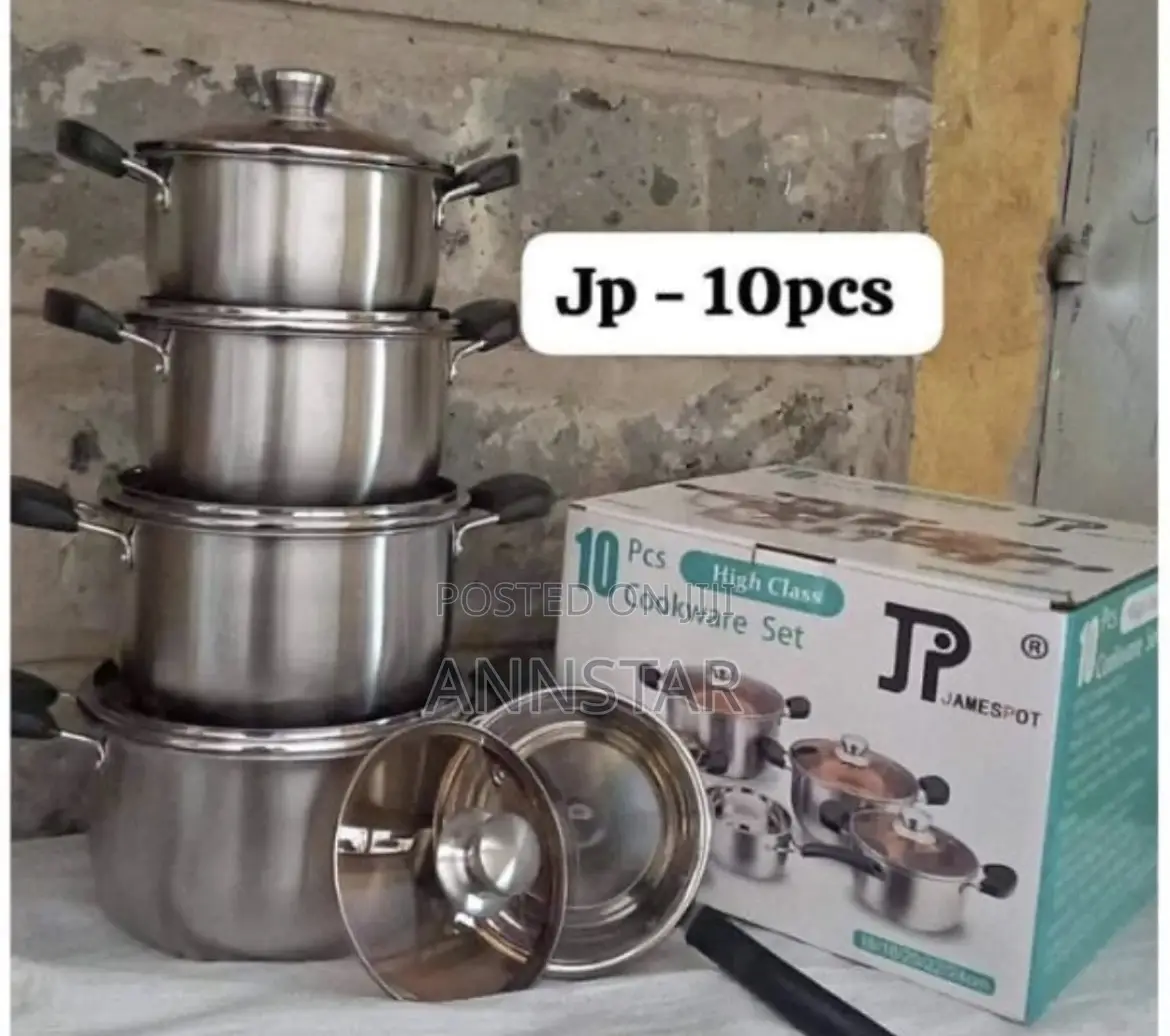 Jamespot 10pcs Cookware Set