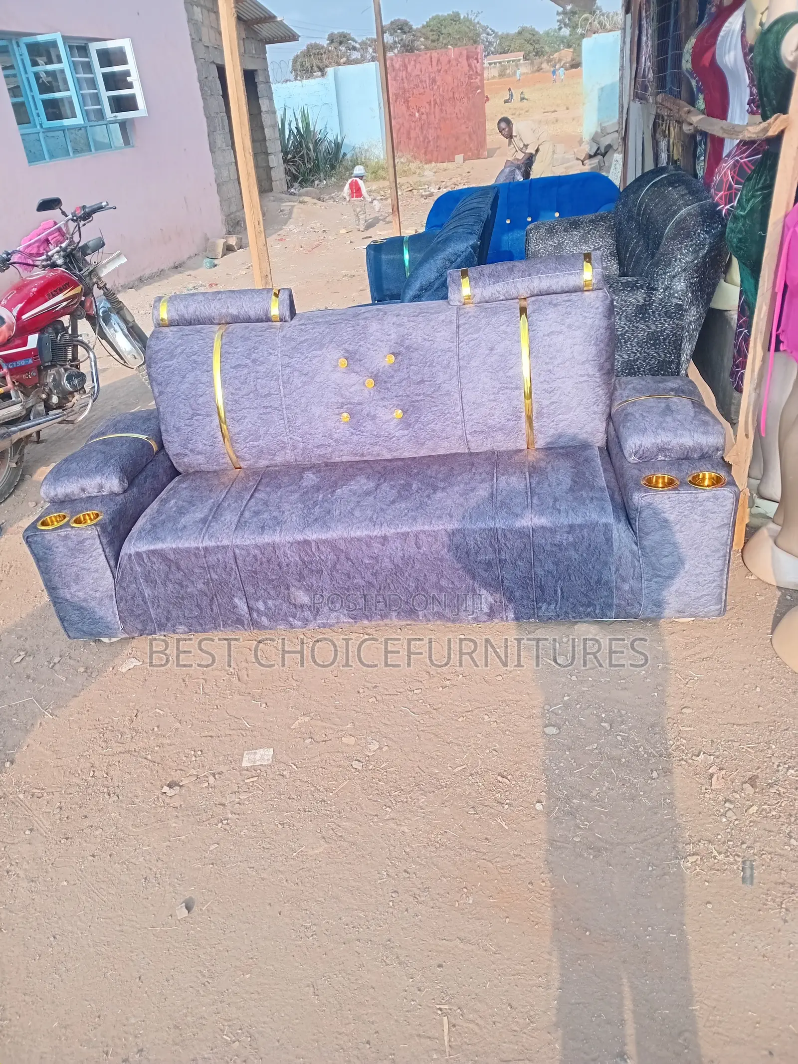 3 Seater Grey