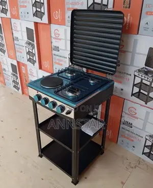 Eurochef 3+1 Cooker With Shelves
