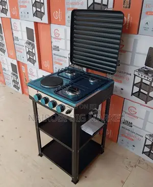 Eurochef 3+1 Cooker With Shelves