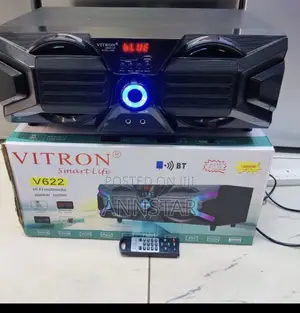 *Vitron Xbox Speaker With Bluetooth,Usb,Mp3, Fm Radio Ac/Dc V621