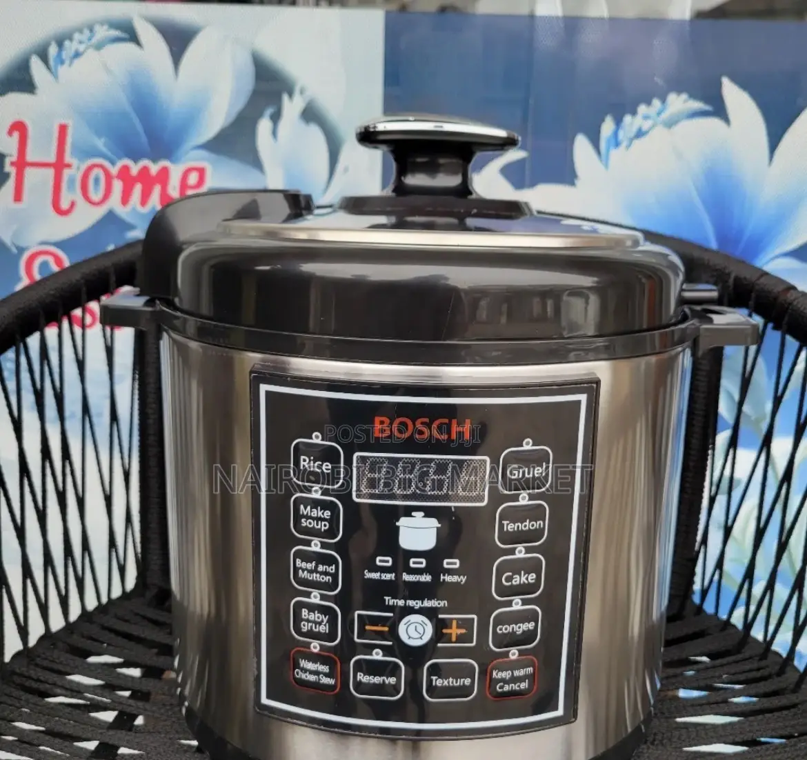 6 Litre Bosch Electric Pressure Cooker