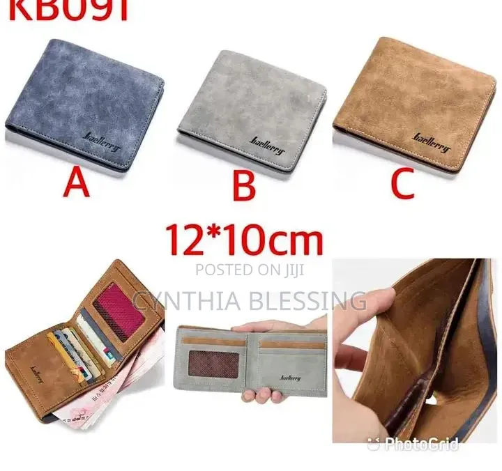 Fashion Baellery Leather Wallet_