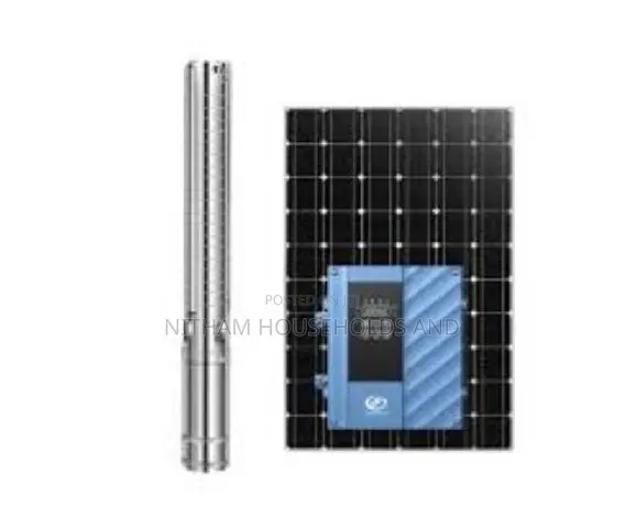3hp Difful Solar/AC Submersible Water Pump, 1.25 Inch, 5.2m3/H