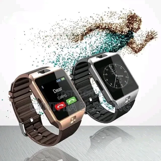 Dz09 Smart Watch With Bluetooth, Sim Card Slot and Memory Card Slot