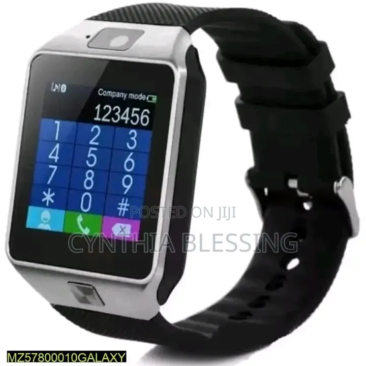 Dz09 Smart Watch With Bluetooth, Sim Card Slot and Memory Card Slot