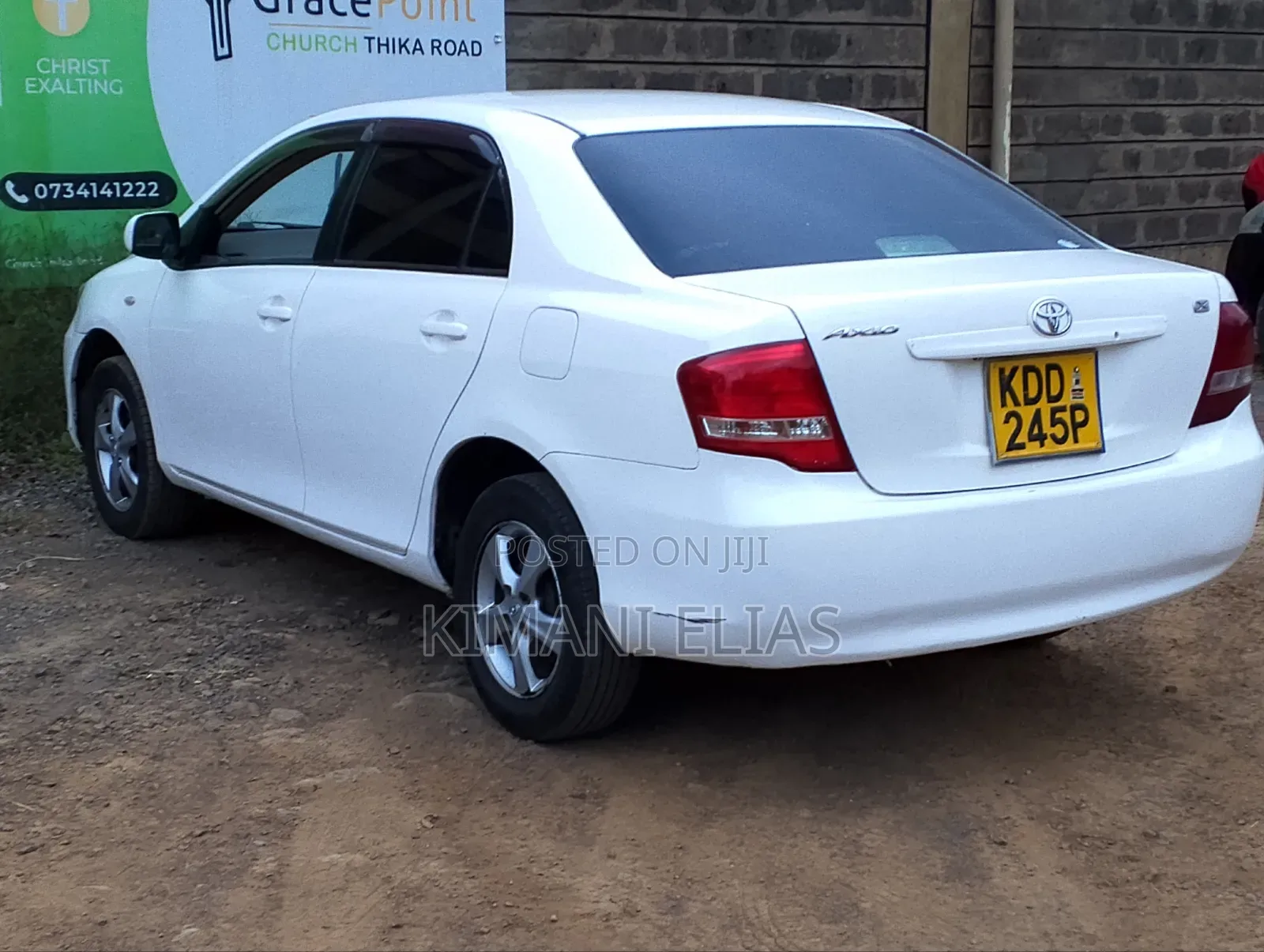 Toyota Axio 2012 White