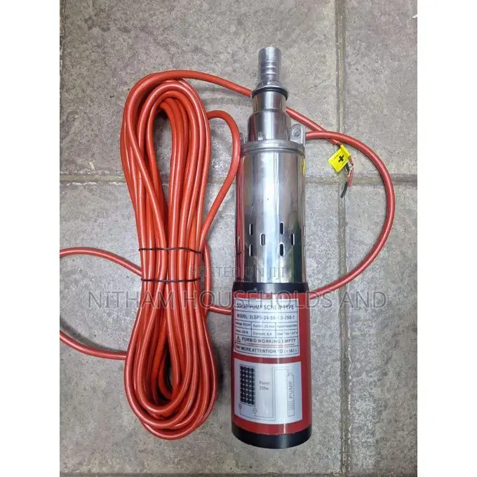 Solar Submersible Water Pump Brush 24v 250w