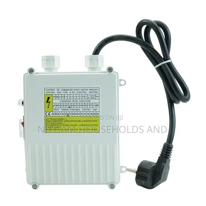 Capacitor Box Switch Power Controller / Control Panel for AC