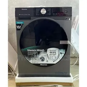 Hisense Front Load Washing Machine 10.5kg Wash and Spin (Wf3q1043bt)