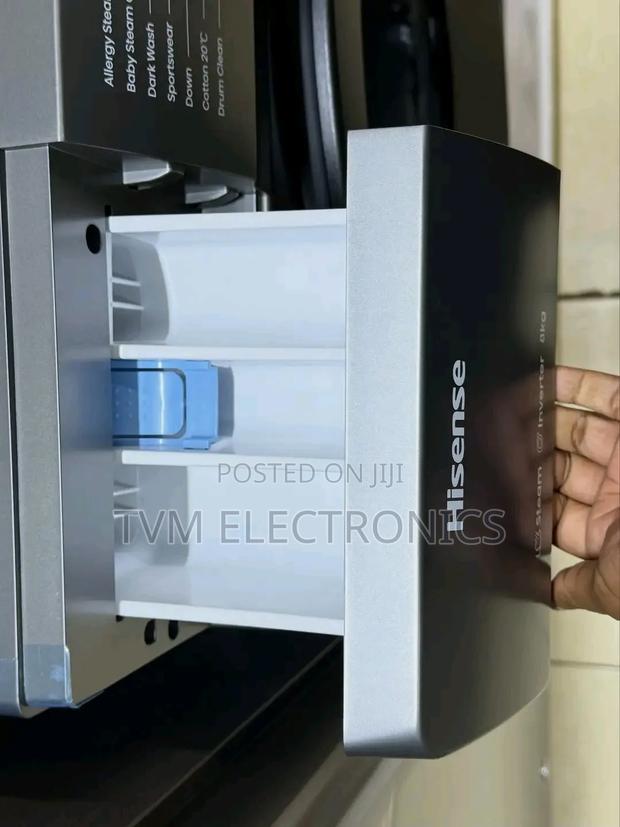 Hisense 8kg Wash and Spin Front Load Washing Machine - thumbnail 4