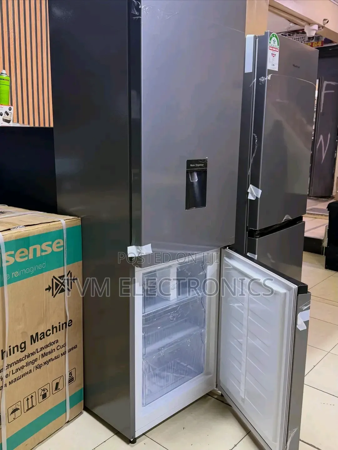 Hisense 268l (Ref265dr) Frost Free Bottom Freezer Refrigerator