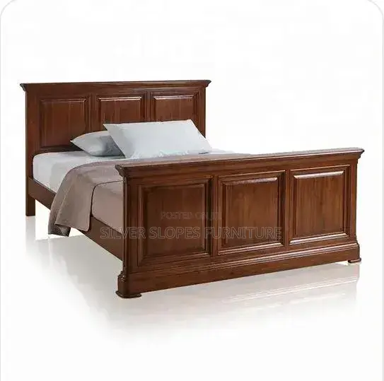 Pure Mahogany King Size Bed(6x6) Royal Design