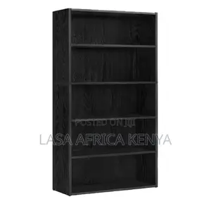 5-Tier Slim Bookcase for Books, Plants Home Storage