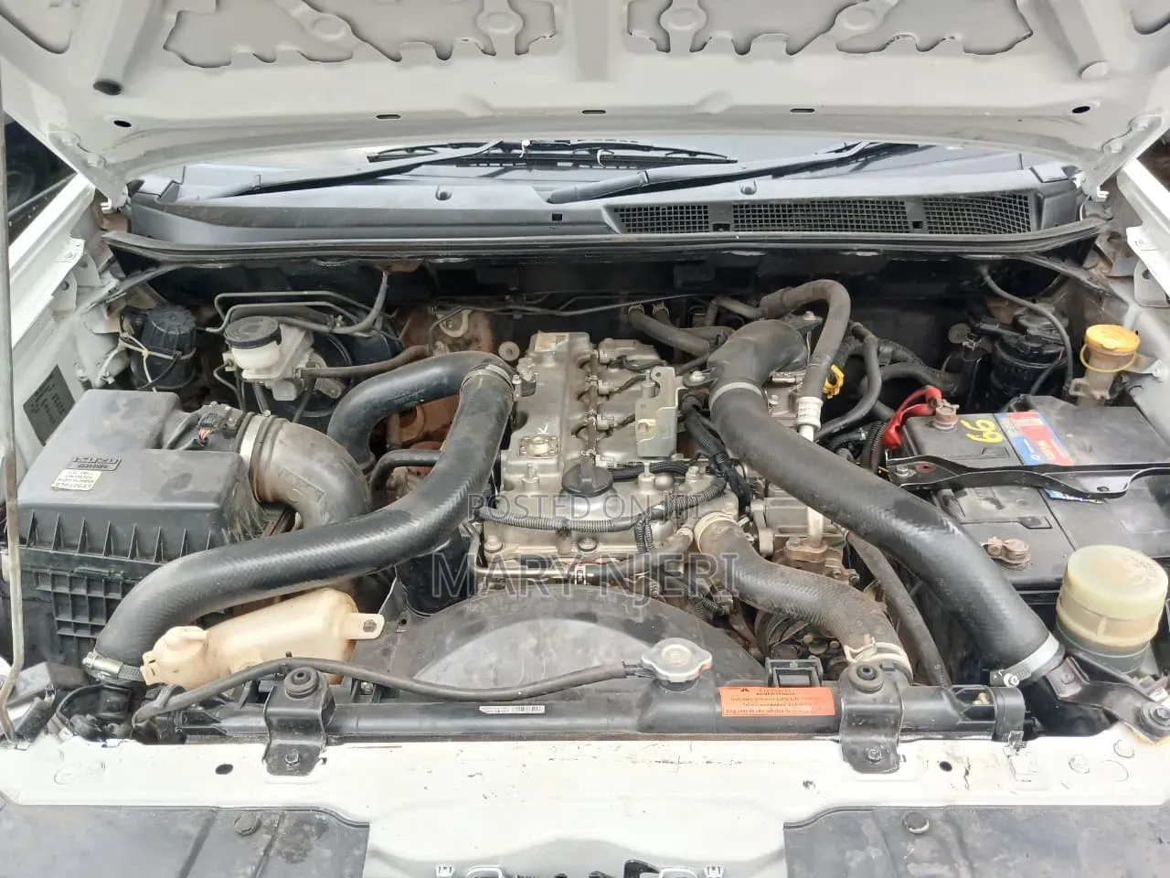 Isuzu D-MAX 2014 White