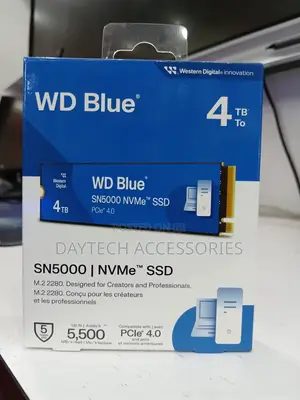 This Is a Western Digital Wd Blue Sn5000 4tb Nvme Ssd.