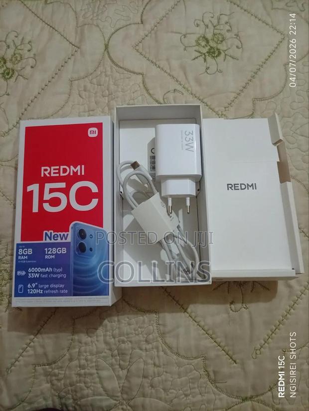 Xiaomi Redmi 15C 4G 128 GB Black - thumbnail 2