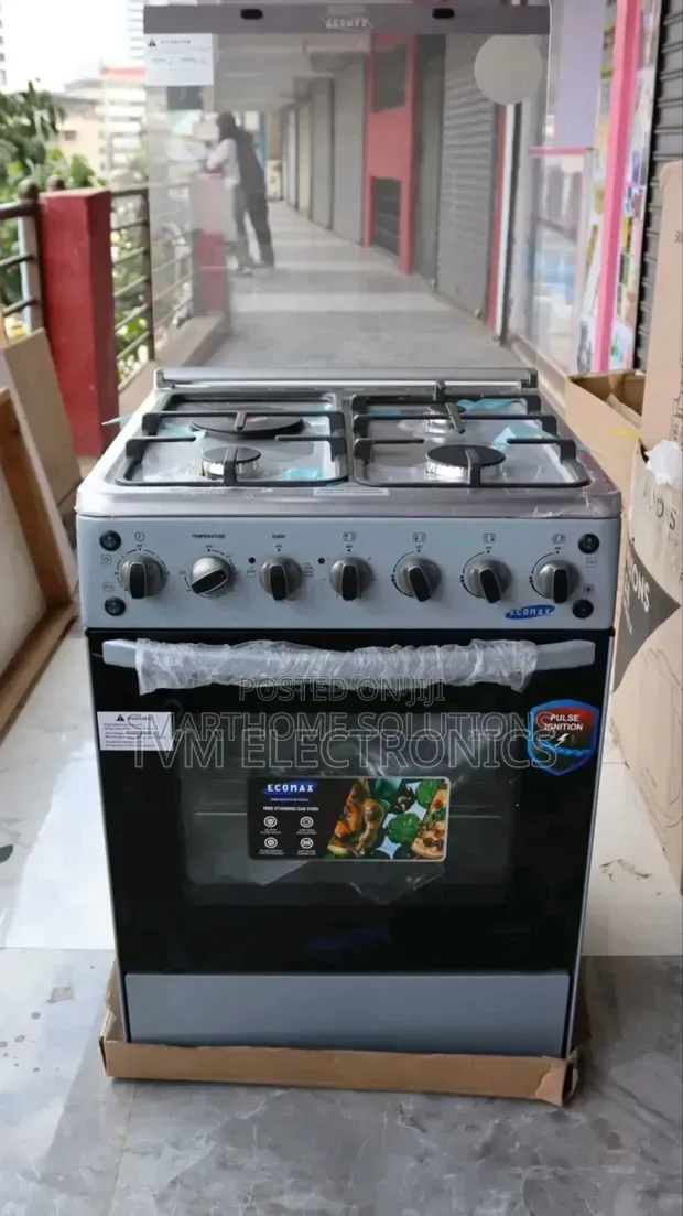 Ecomax 60×60 Cooker 3g+1 Rotisserie Turbo Fan Flame Failure Sensor