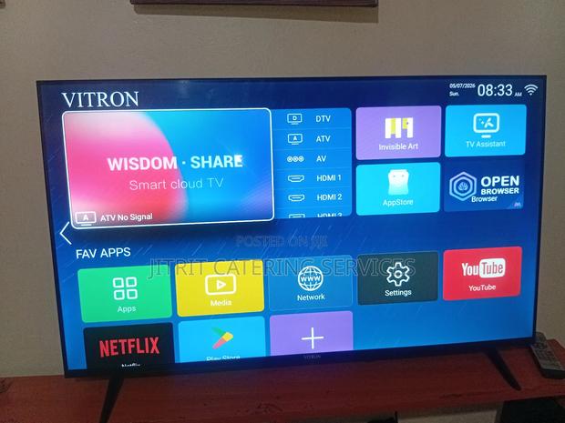 Vitron Android Tv - main view
