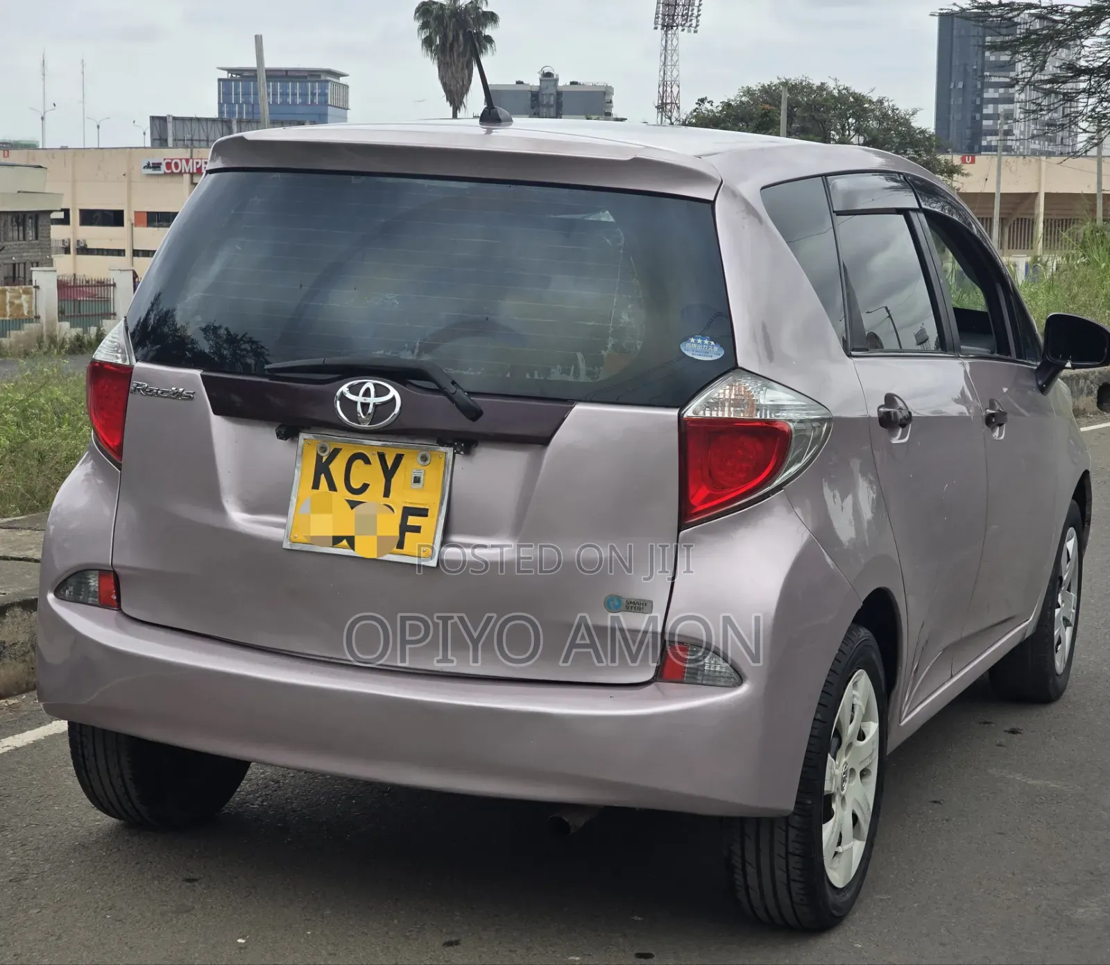 Toyota Ractis 2013 Pink
