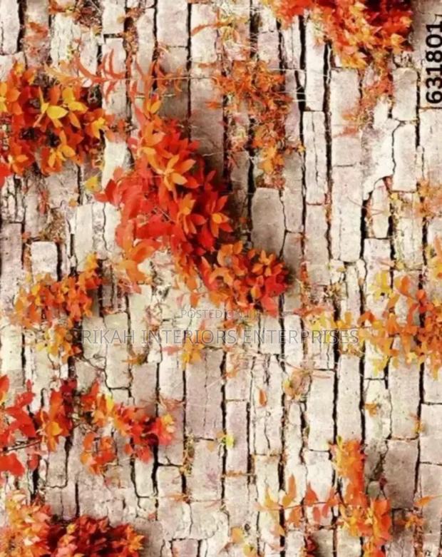 Bricks Wallpapers and Flower Wallpapers Environmental Friendly Justin - thumbnail 2