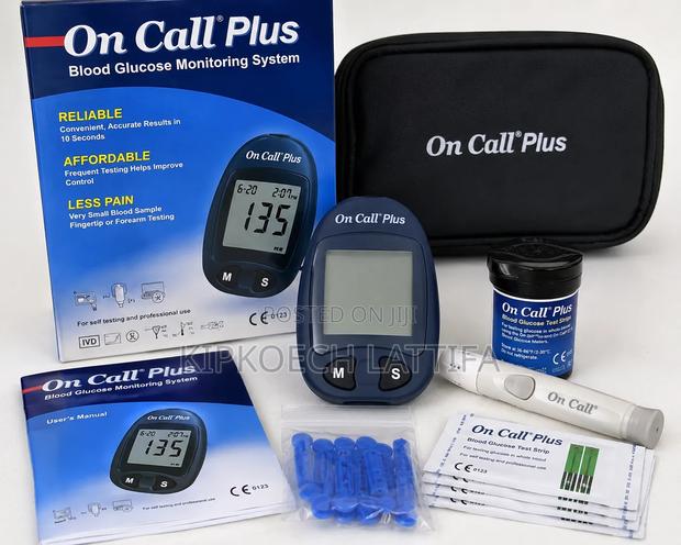 On Call Plus Glucometer Kit – Accurate Blood Sugar Monitor