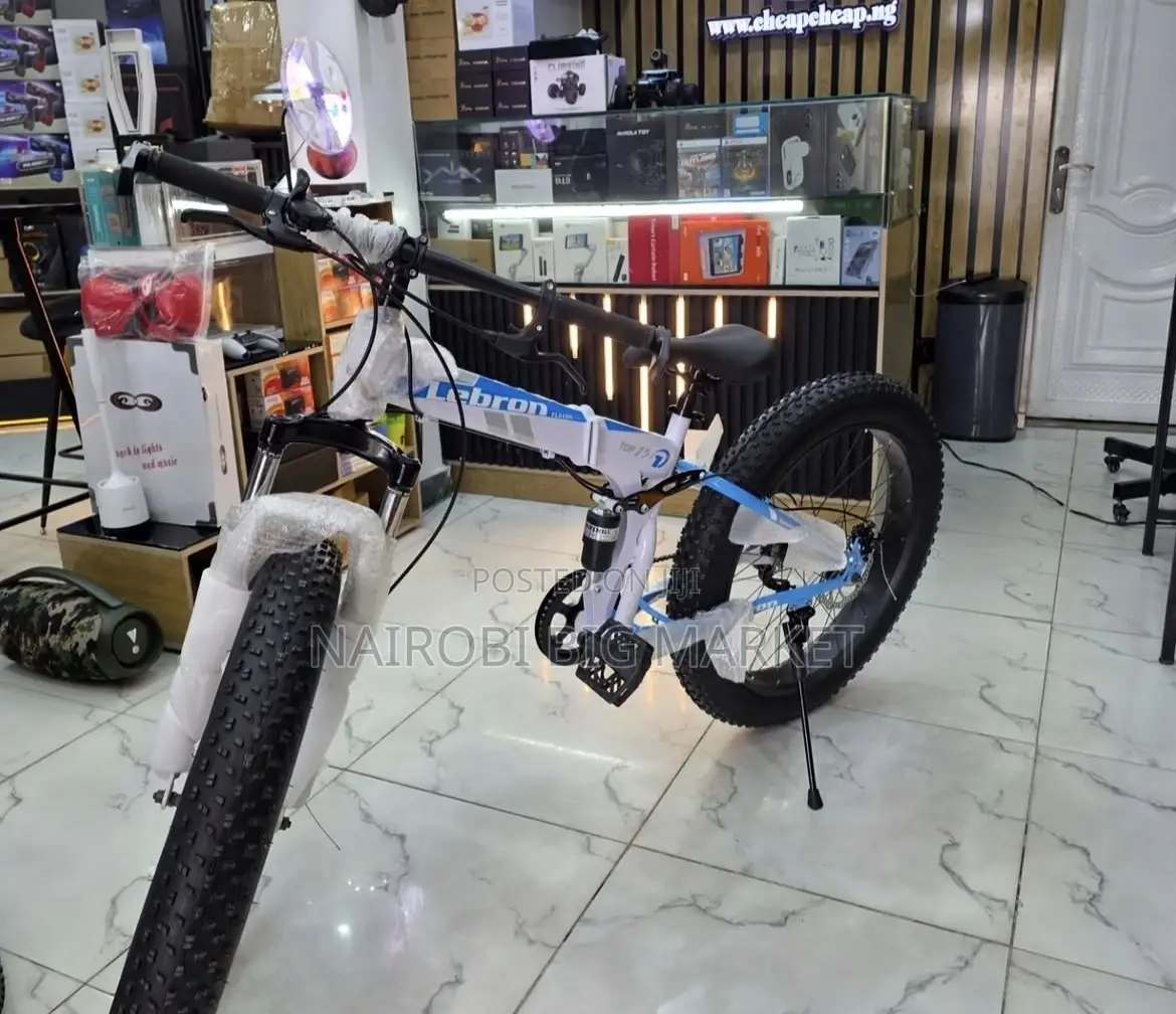 Foldable Bicycle With Gear Size