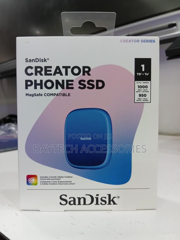 Sandisk - Creator Phone SSD (E62c) - 1tb - thumbnail 3
