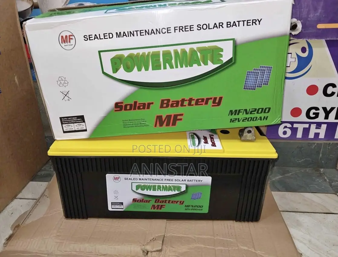Premier Powermate 200ah Solar Battery