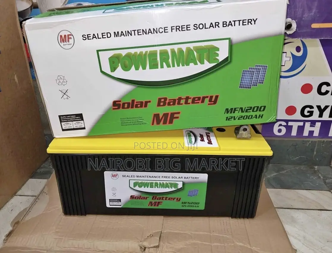 Premier Powermate 200ah Solar Battery