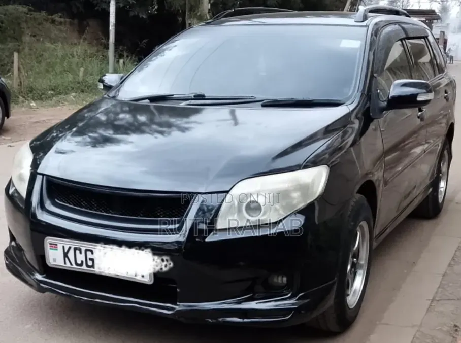 Toyota Corolla Fielder 2008 Black