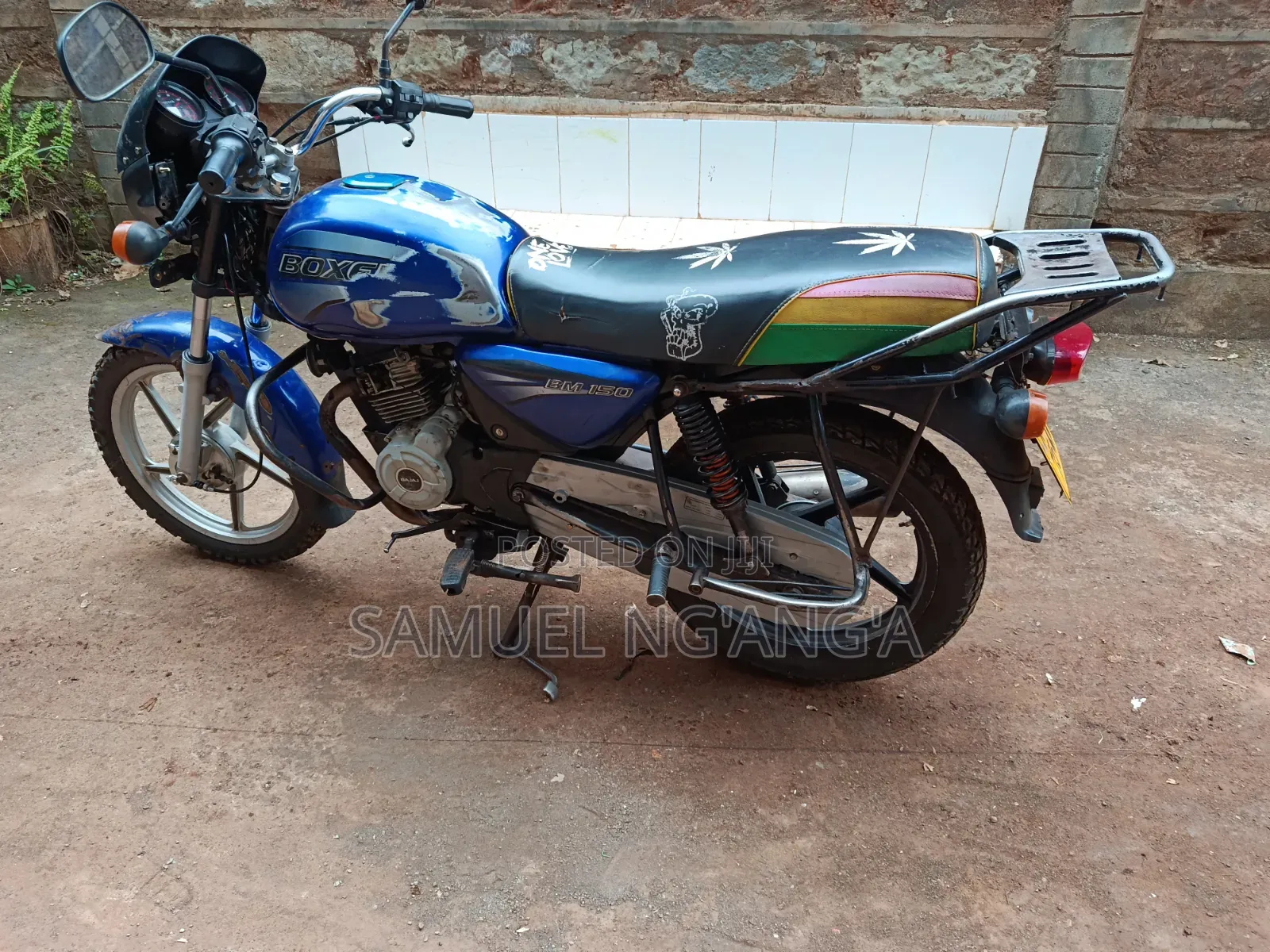 Bajaj Boxer 2014 Blue